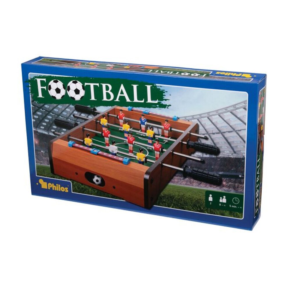 Soccer Table Game – kompakt bordsfotboll (framsida av förpackning)