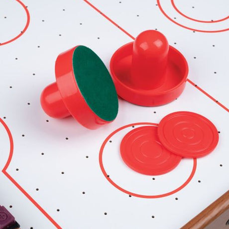 Air Hockey puck och pusher för snabba och precisa slag