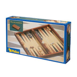 Backgammon Andros – stilrent spelset i trä med brickor och tärningar, perfekt för två spelare.