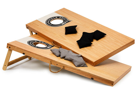 Bex Cornhole Pro – komplett set med två spelbrädor och åtta kastpåsar