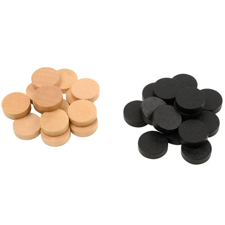 Checkers (Dam) – klassiskt brädspel för två spelare, komplett paket med spelplan och spelpjäser.