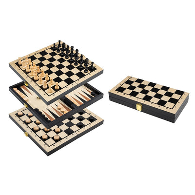 Schack, Backgammon & Dam – 3-i-1
