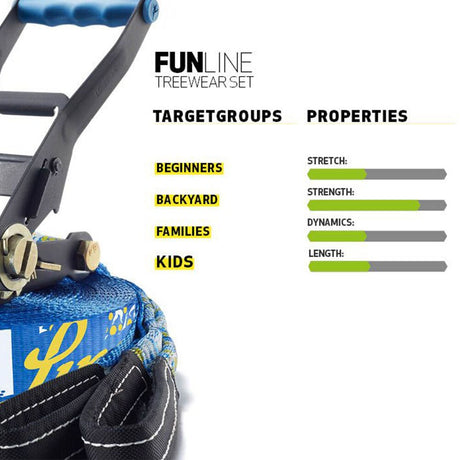 Gibbon Funline Treepro Set