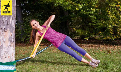 Gibbon Fitness Upgrade Kit – träningskit med gummiband för slackrack och funktionell träning
