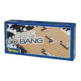 Go & Go Bang – traditionella strategispel från Asien, med spelplan och pjäser i ett komplett paket.