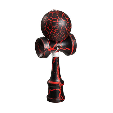 Kendama från Philos i färgerna svart och röd – skicklighetsleksak för jonglering