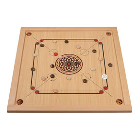 Carrom-spel från Philos – klassiskt brädspel med snärt och precision för hela familjen