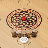 Carrom-spel från Philos – klassiskt brädspel med snärt och precision för hela familjen