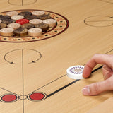 Carrom-spel från Philos – klassiskt brädspel med snärt och precision för hela familjen