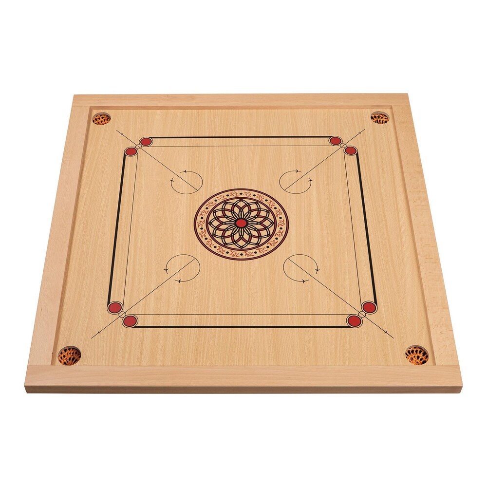 Carrom-spel från Philos – klassiskt brädspel med snärt och precision för hela familjen.