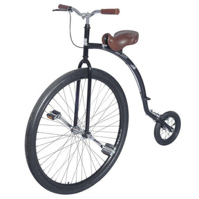 Qu-Ax Penny Farthing – modern veterancykel med stort framhjul för uppvisning och cykling