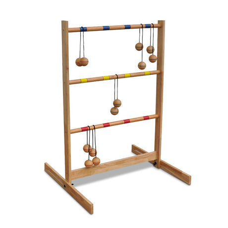 Spin Ladder Original – kastspel med stege och bollpar för utomhuslek