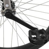 Närbild på pedal och nav på Trainer 24" nybörjar enhjuling – robust konstruktion för inlärning