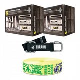 Gibbon Ultimate Trickline Pro Kit med Slamina-lina – komplett set för avancerade slackline-tricks