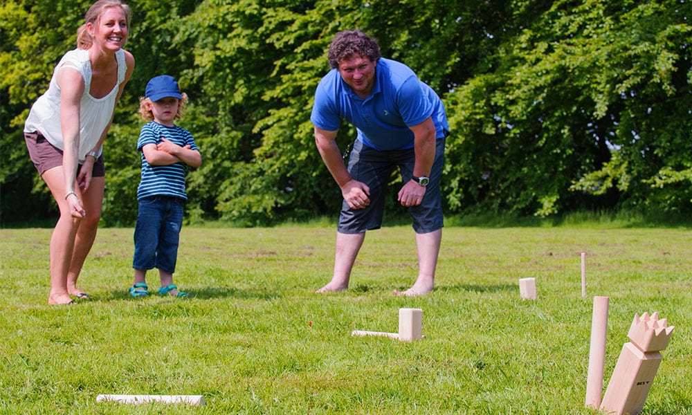 Bex Kubb, utomhus spel, lek