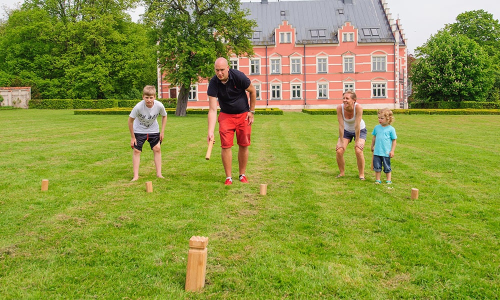 Bex Kubb, utomhus spel, lek