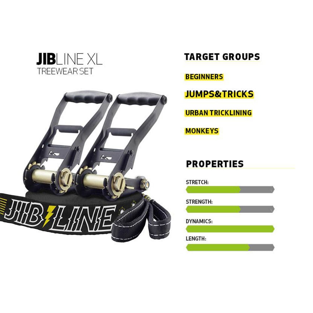 JIBline, XL, slackline, trickline, Gibbon slacklines