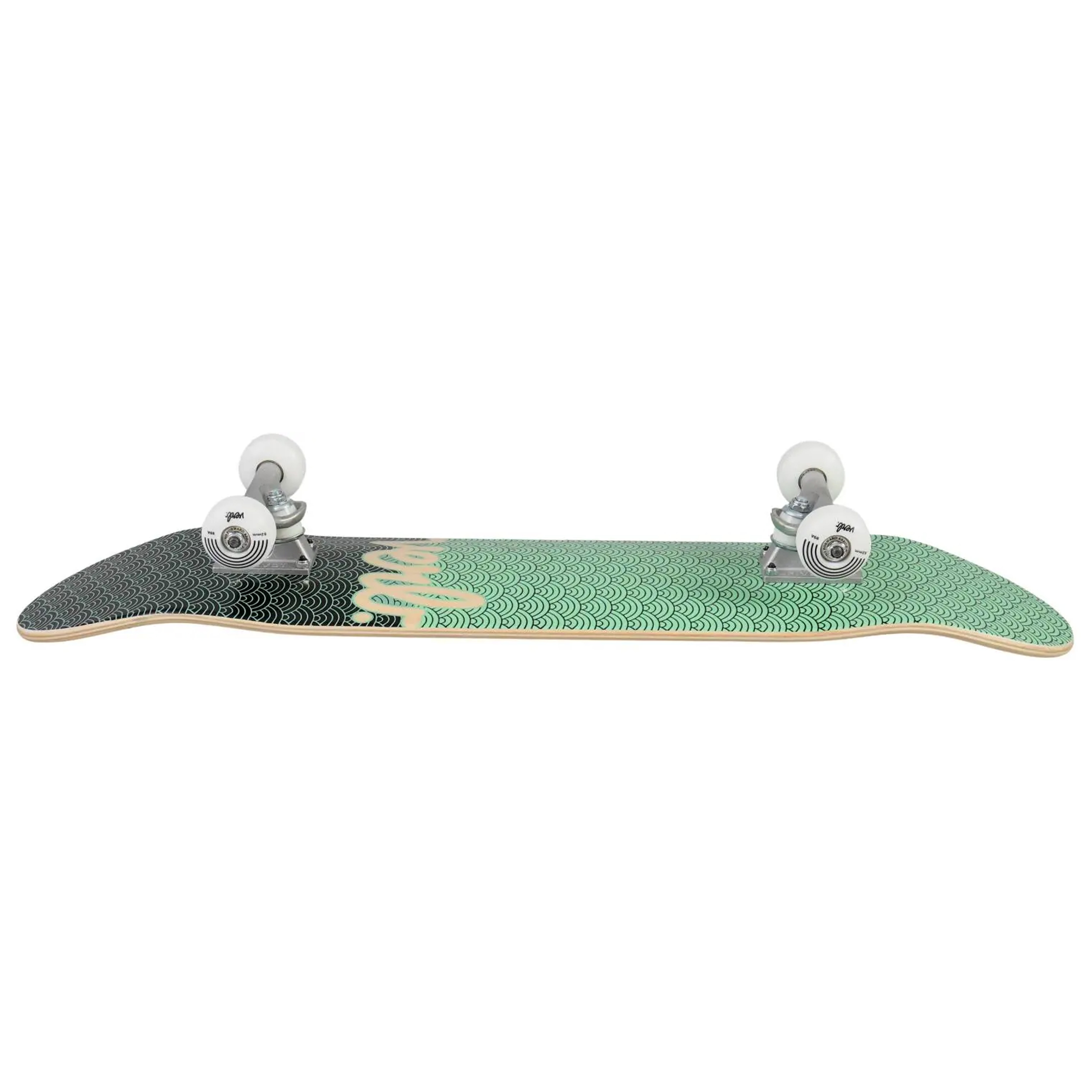 Verb Waves komplett skateboard – sidovy med truckar och 52 mm 99A hjul