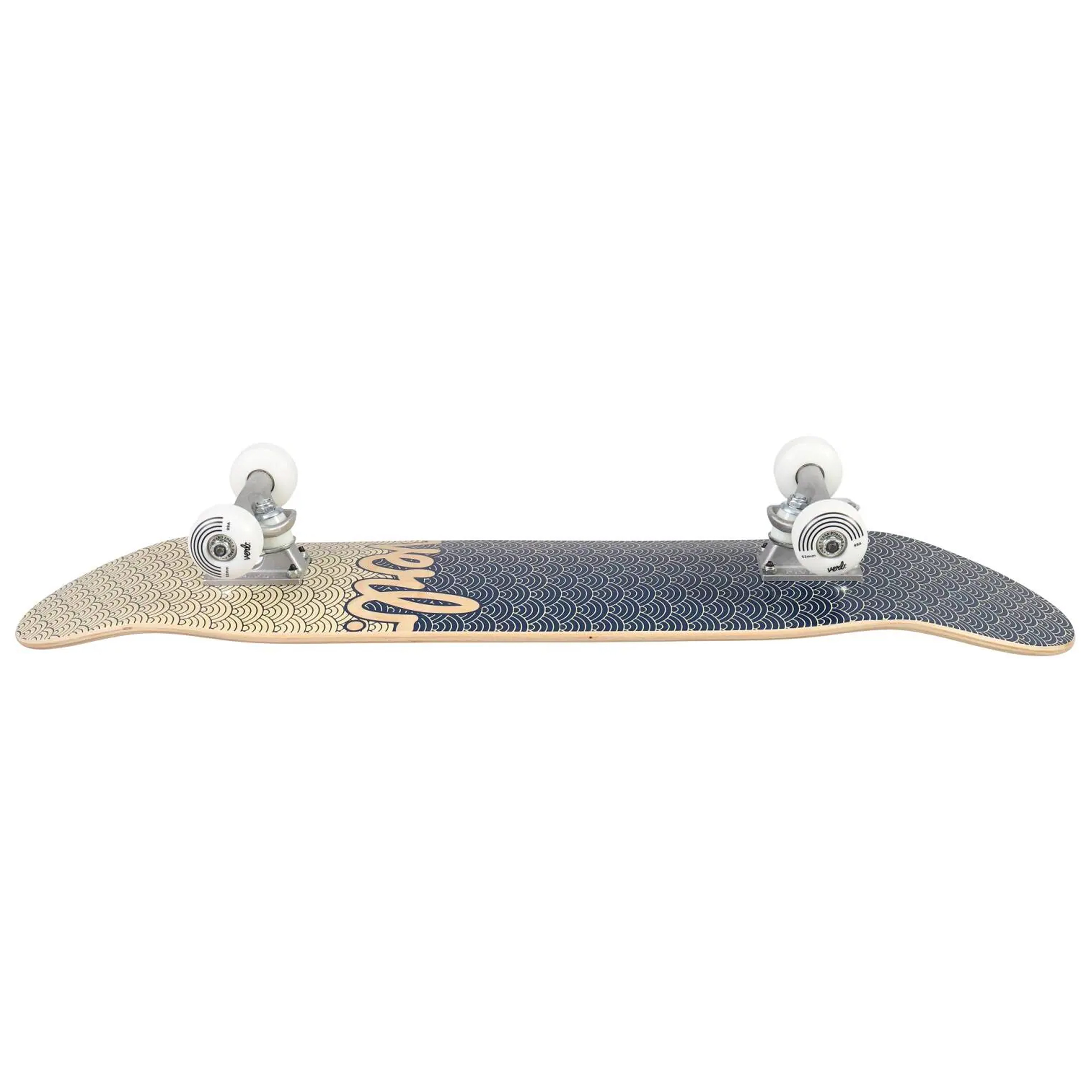 Verb Waves komplett skateboard – sidovy med truckar och 52 mm 99A hjul