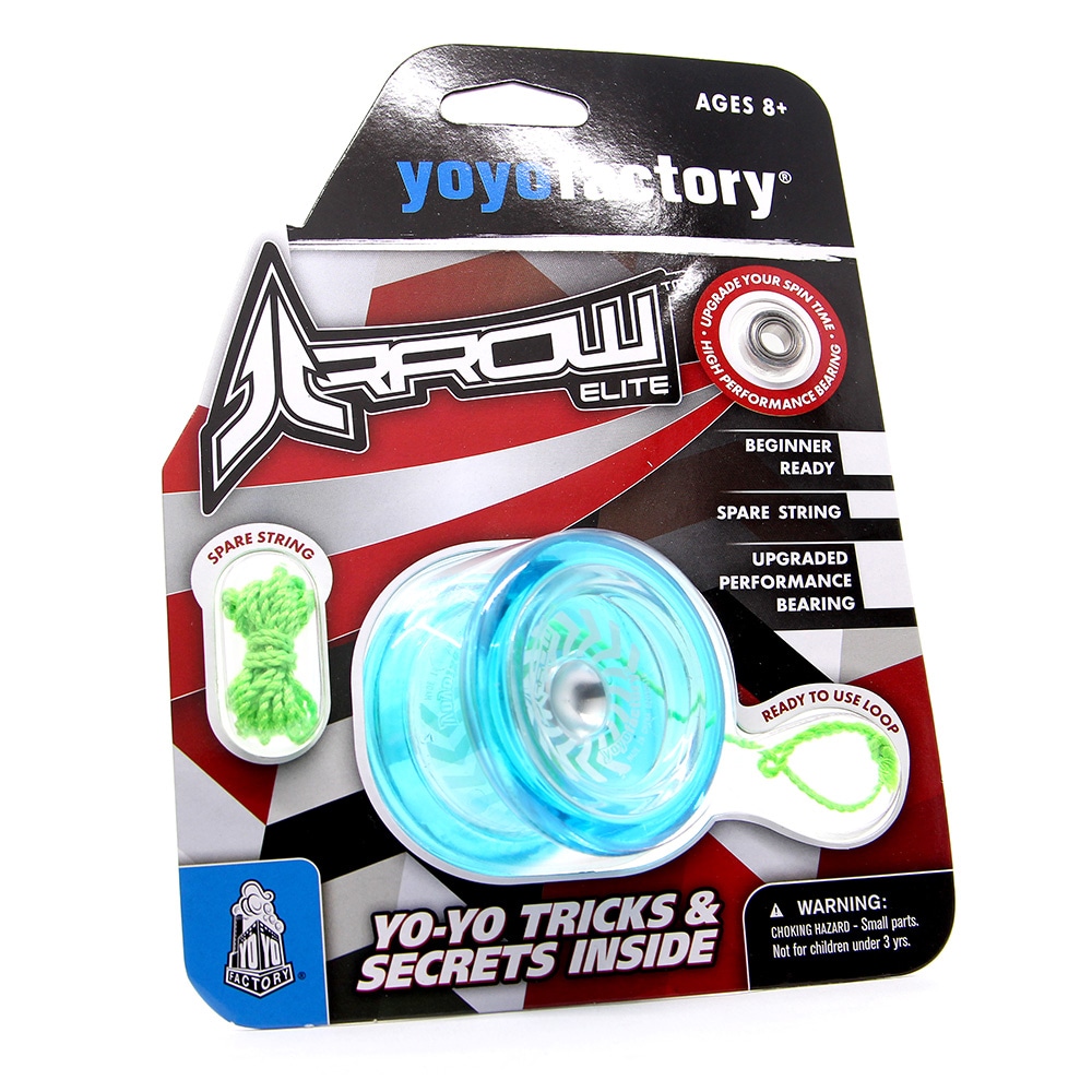 Yoyo Arrow Blue i originalförpackning – trickyojo för nybörjare och avancerade